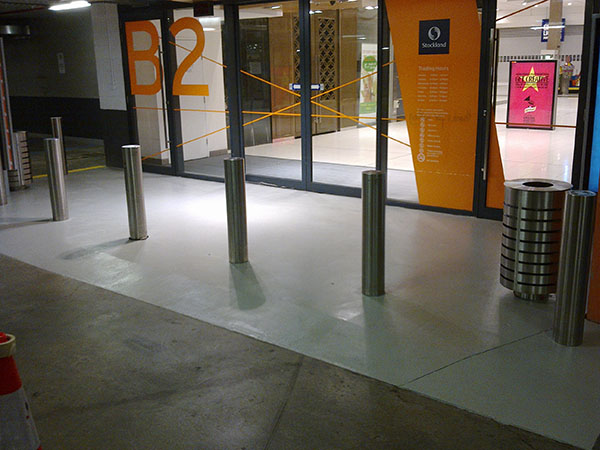 shopping center markings sample one